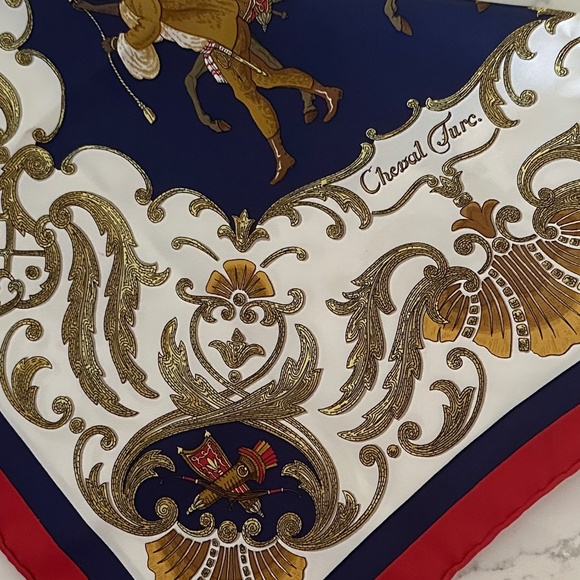 HERMES SILK SCARF - Picture 6 of 8